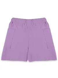 Girls Patch Pocket Hot Shorts-thumb1