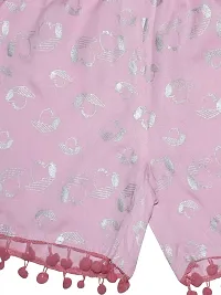 KiddoPanti Girl's Heart AOP Print Shorts-thumb3