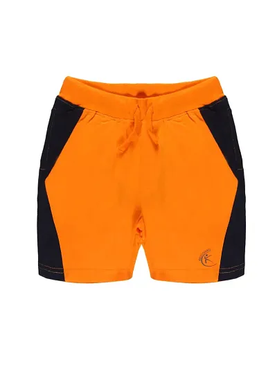 Stylish 100% cotton single jersey knit fabric shorts for Boys 
