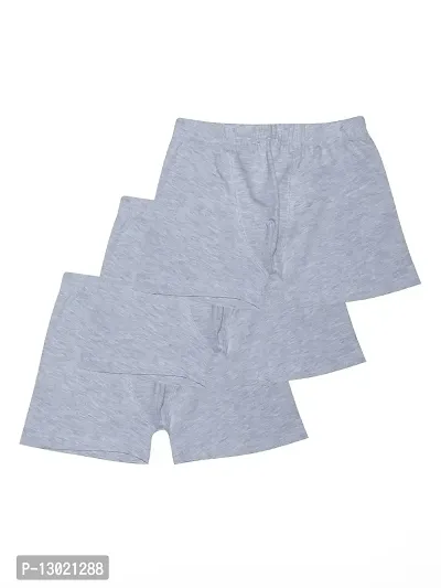 KiddoPanti Boys Solid Boxer Shorts Pack of 3