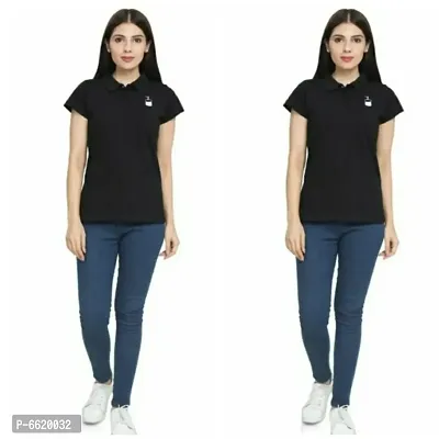 Stylish Ravishing Printed Cotton T-Shirt Combo For Women Pack Of 2