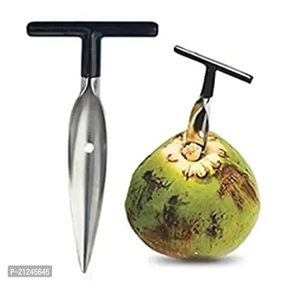 BHADANI SALES Stainless Steel Coconut Opener Tool, Coconut Driller, Coconut Opener Machine, Coconut Opener Knife, Coconut Water Opener