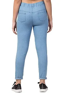 BHADANI SALES/Women's Slim Fit Joggers (Light Blue, Free Size)-thumb4