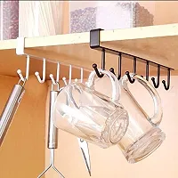 Bhadani sales / Multifunctional 6 Metal Door Organiser/Hook Hanger Pack of 2-thumb4