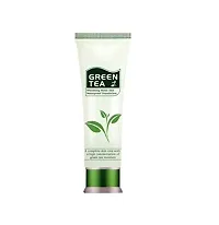 Green Tea Waterproof Whitening Foundation (Green, 80 g)-thumb1