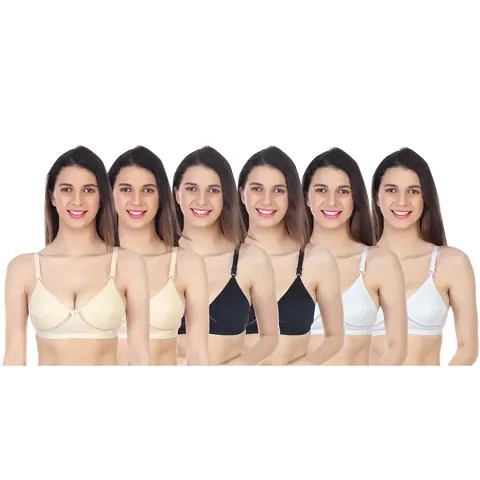 Cotton Everyday Bras Combo 6