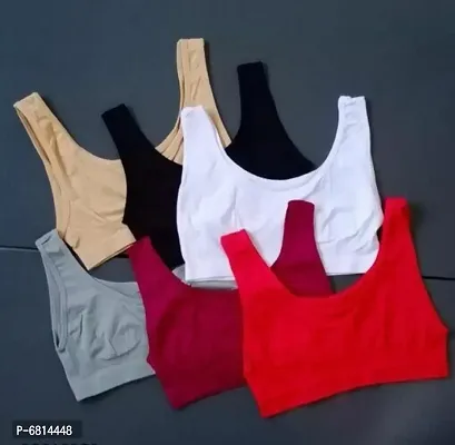 Buy Multicoloured Cotton Hosiery Self Design Bras For Women Online In India  At Discounted Prices