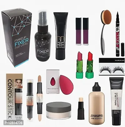 BIG MAKEUP COMBO PACK OF (8PREMIUM BEST ITEMS) FOR GIRLS