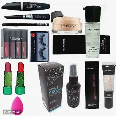 MAKEUP COMBO PACK OF 10 BEST QUALITY ITEMS BEST COMBO PACK