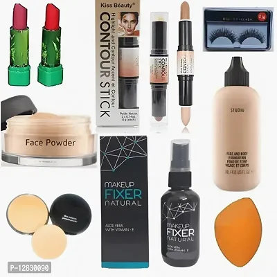 MAKEUP COMBO PACK OF (9GOOD ITEMS)