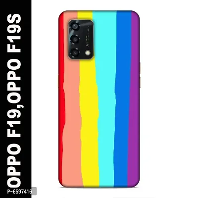 Multicolor back cover for Oppo F19,Oppo F19s-thumb0
