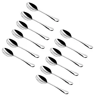 Stainless Steel 12 Pc Spoon Steel Cutlery Set-thumb1