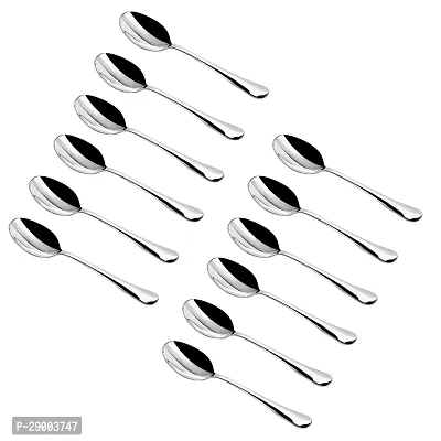 Stainless Steel 12 Pc Spoon Steel Cutlery Set-thumb2