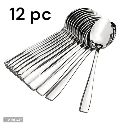 Stainless Steel 12 Pc Spoon Steel Cutlery Set-thumb3