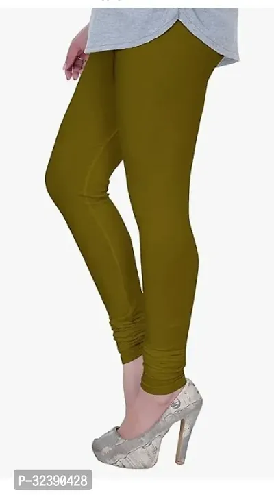 Stylish Cotton Solid Legging for Women-thumb0