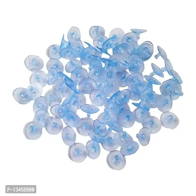 PRODUCTMINE? Flat Clear Silicon Ear Back Stoppers push buttons Findings Stud Earring Plugs Stoppers For Earrings? 11 MM- 200 Pieces