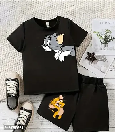 Stylish Cotton Printed Clothing Set for Kid Boy-thumb0