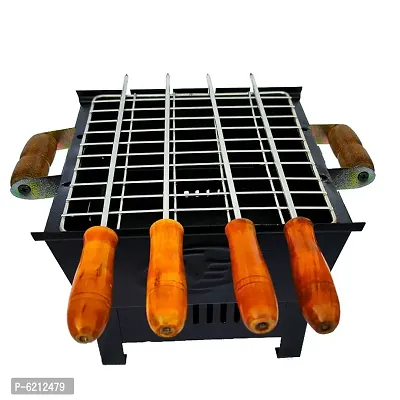 Grills Mini Portable charcoal BBQ grill for roasting and grilling-thumb0