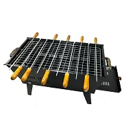 Classic Pro charcoal bbq grill with 10 skewers and 1 grill for home and picnic use-thumb1
