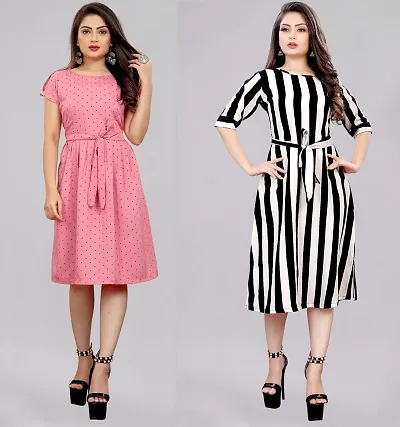 Must Have Poly Crepe Dresses 