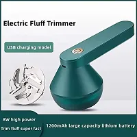 Electric Lint Remover Rechargeable, Portable Fabric Shavers for Clothes(Green) Pack of 1-thumb1