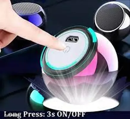 Mini Boost 3D Metal Speaker Magic Loud Sound Effect multicolor)-thumb3