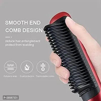 909B Hair Straightener Comb Brush Hair Straightening PACK OF 1-thumb4