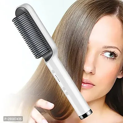 909B Hair Straightener Comb Brush Hair Straightening PACK OF 1-thumb4