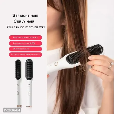 909B Hair Straightener Comb Brush Hair Straightening PACK OF 1-thumb2