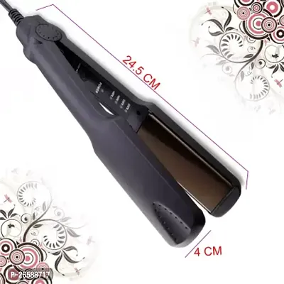 Kemei Temperature Control Professional Hair Straightener Km-329 PACK OF1-thumb3