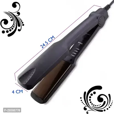 Kemei Temperature Control Professional Hair Straightener Km-329 PACK OF 1-thumb3