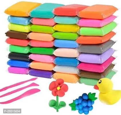 Ultra-Light Air Dry Soft Colorful Clay For Kids - Pack Of 1-thumb0