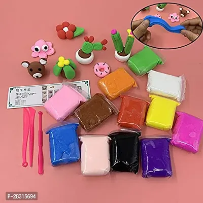 Ultra-Light Air Dry Soft Colorful Clay For Kids - Pack Of 1-thumb3