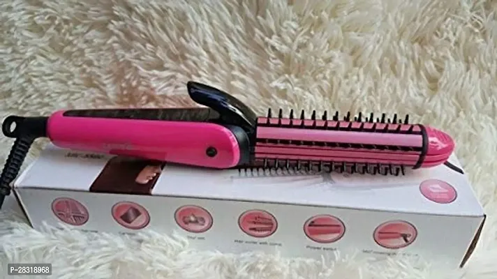 HAIR STYLER FOR GIRLS WITH CERAMIC COATING STRAIGHTENER PACK OF 1-thumb4