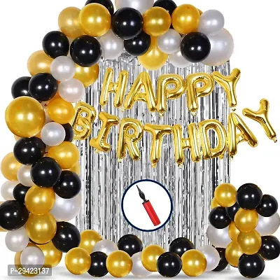 Happy Birthday Letter Foil Balloon (16 Inch) Pack of 1  Assorted Color-thumb4