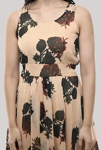 absorbing Women Asymmetric Printed Dress-thumb4