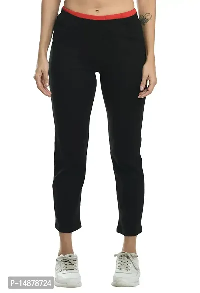 absorbing Women Casual Solid Regular Trousers-thumb0