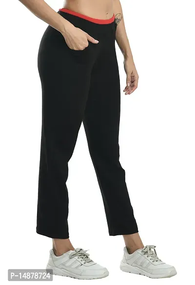 absorbing Women Casual Solid Regular Trousers-thumb3