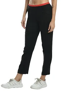 absorbing Women Casual Solid Regular Trousers-thumb3