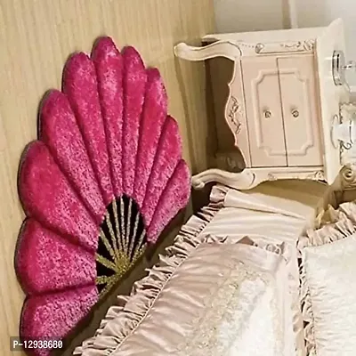 Jai Durga Home Furnishing Floral Rug (Pink, Polycarbonate, Standard)