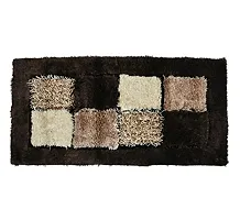 Shopgallery Furnishing Super Soft Modern Designer Polyester Soft Indoor Anti Slip Shaggy Area Rug Carpet Kalin for Dining Room, Bedroom ( 18 X 28 Inch , Multi_ 7 )-thumb2