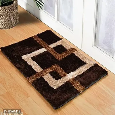 Shopgallery Furnishing Super Soft Modern Designer Polyester Soft Indoor Anti Slip Shaggy Area Rug Carpet Kalin for Dining Room, Bedroom ( 16 X 24 Inch , Multi_ 4 )-thumb3