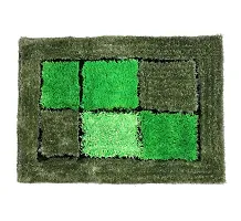 Shopgallery Furnishing Super Soft Modern Designer Polyester Soft Indoor Anti Slip Shaggy Area Rug Carpet Kalin for Dining Room, Bedroom ( 2 X 3 Ft , Multi_ 9 )-thumb1