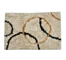 Shopgallery Furnishing Super Soft Modern Designer Polyester Soft Indoor Anti Slip Shaggy Area Rug Carpet Kalin for Dining Room, Bedroom ( 2 X 3 Ft , Multi 12 )-thumb1