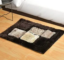 Shopgallery Furnishing Super Soft Modern Designer Polyester Soft Indoor Anti Slip Shaggy Area Rug Carpet Kalin for Dining Room, Bedroom ( 2 X 3 Ft , Multi 5 )-thumb2