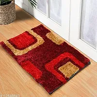 Shopgallery Furnishing Super Soft Modern Designer Polyester Soft Indoor Anti Slip Shaggy Area Rug Carpet Kalin for Dining Room, Bedroom ( 16 X 24 Inch , Multi 1 )-thumb2