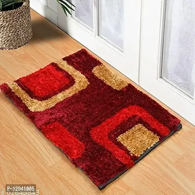 Shopgallery Furnishing Super Soft Modern Designer Polyester Soft Indoor Anti Slip Shaggy Area Rug Carpet Kalin for Dining Room, Bedroom ( 16 X 24 Inch , Multi 1 )-thumb3