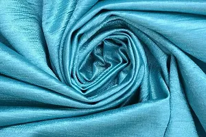 shopgallery 4 x 7 feet Turquoise Polyester Blackout Door Curtain (Pack Of 3)-thumb3