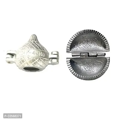 Useful Aluminum Modak Mold Sancha With Aluminum Gujiya Mold-Set Of 2-thumb0