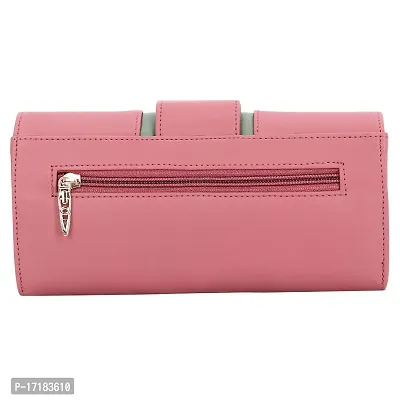 Sadia Casual Formal Clutch/Wallet/Purse for Women (Pink)-thumb4